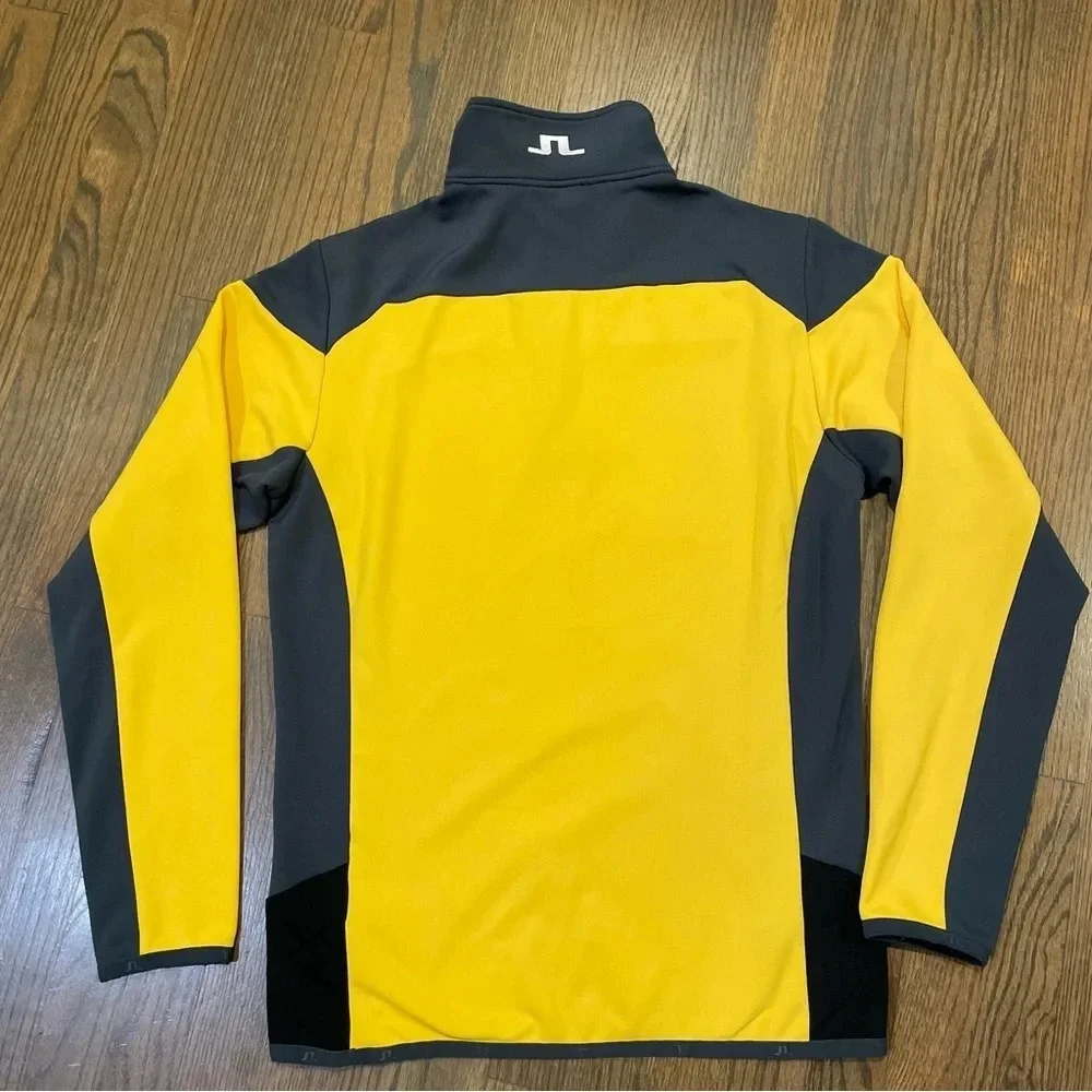 J.Lindeberg Men’s Golf Jacket Jarvis Blocked Ski TN Mid Layer Jacket